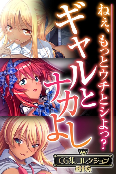 【単行本】ギャルとナカよし 〜ねぇ、もっとウチとシよっ？〜【CG集コレクションBIG】❤大人のSEXY絵本
