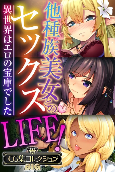 【単行本】他種族美女とのセックスLIFE！ 〜異世界はエロの宝庫でした〜【CG集コレクションBIG】❤大人のSEXY絵本