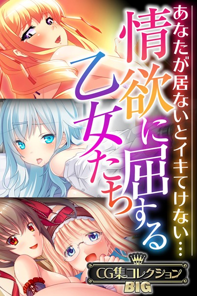 【単行本】情欲に屈する乙女たち〜あなたが居ないとイキてけない…〜【CG集コレクションBIG】❤大人のSEXY絵本
