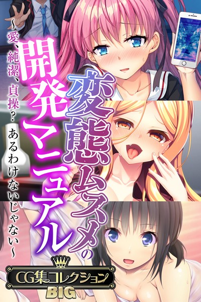 【単行本】変態ムスメの開発マニュアル 〜愛、純潔、貞操？あるわけないじゃない〜【CG集コレクションBIG】❤大人のSEXY絵本