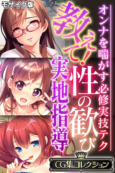 【フルカラー】教えて！性の歓び実地指導 〜オンナを喘がす必修実技テク〜【CG集コレクション】 モザイク版❤大人のSEXY絵本